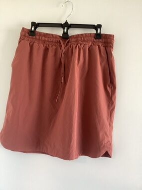Mondetta Women’s Elastic Drawstring skirt - Rusty Rose